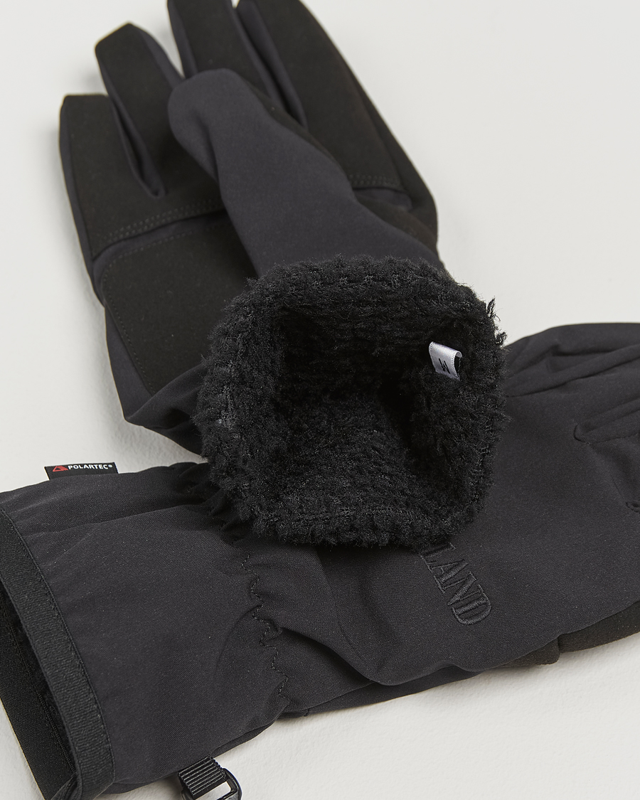 Men |  | Stone Island | Soft Shell-R_e Recycled Gloves Black