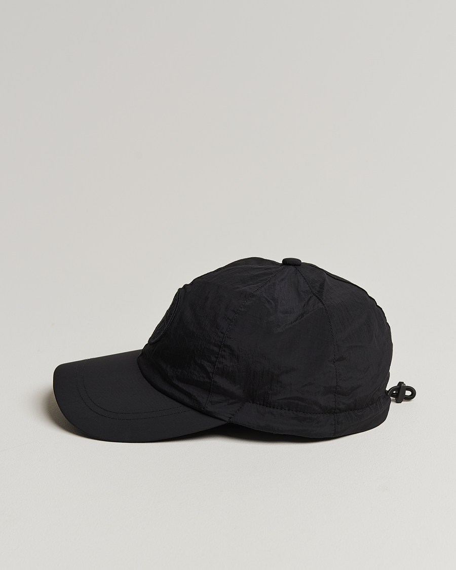 Men |  | Stone Island | Nylon Metal Logo Cap Black