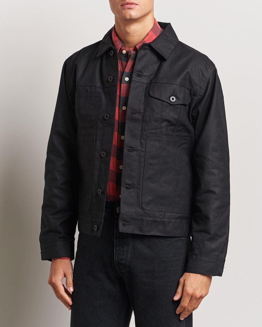 Men |  | Filson | Short Lined Tin Cloth Cruiser Black