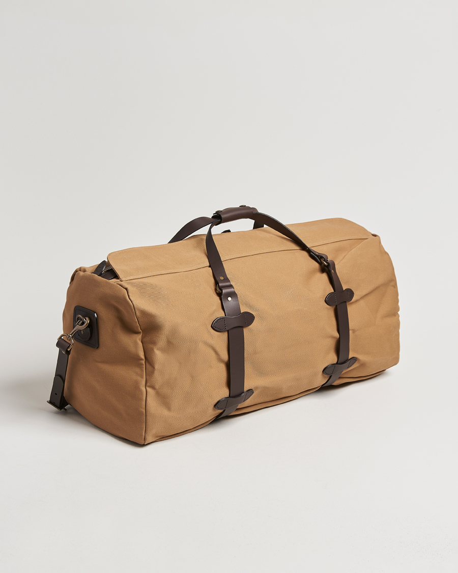 Men |  | Filson | Rugged Twill Duffle Large Tan