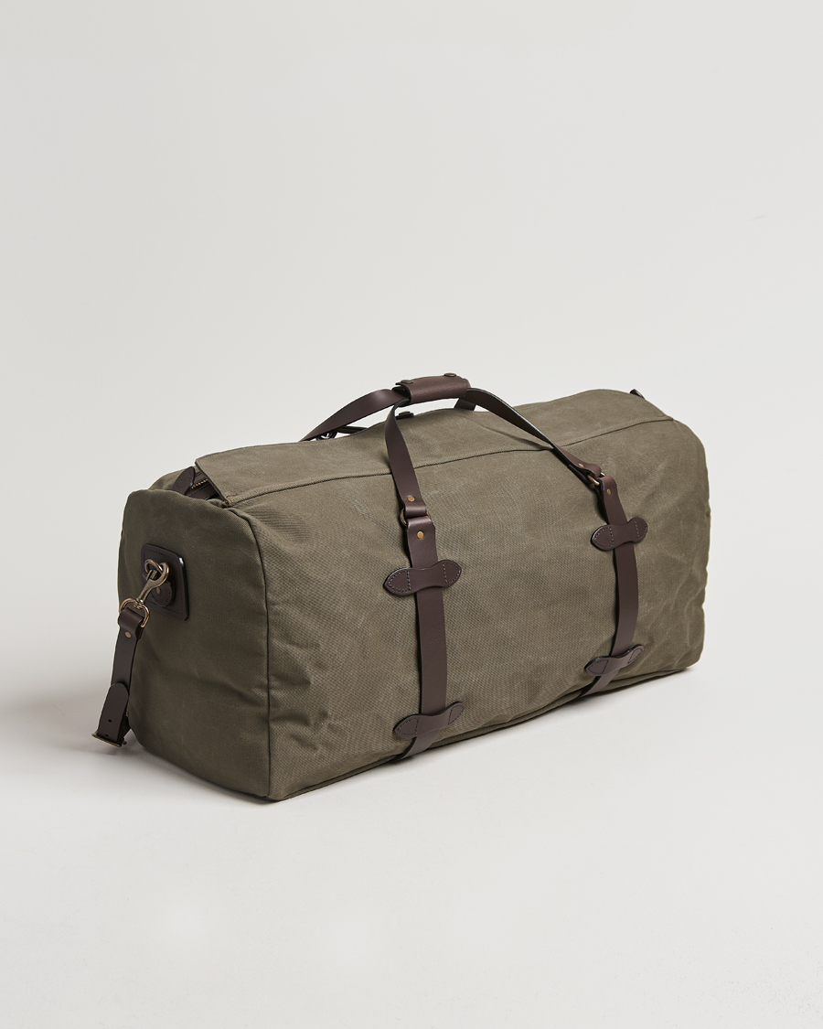 Men |  | Filson | Rugged Twill Duffle Large Otter Green