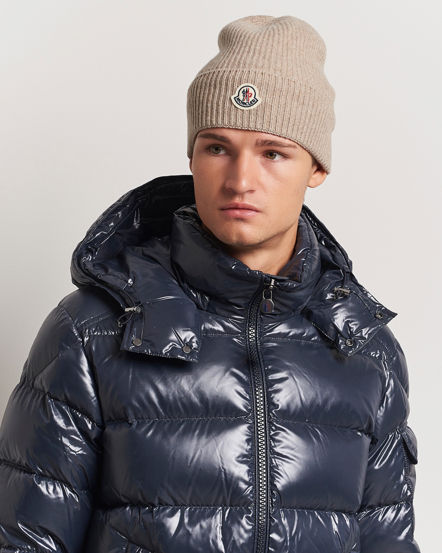 Men |  | Moncler | Cashmere Beanie Beige