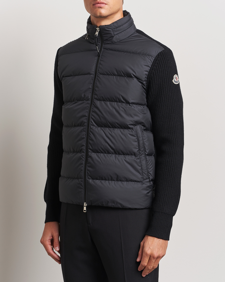 Men |  | Moncler | Padded Zip Cardigan Black