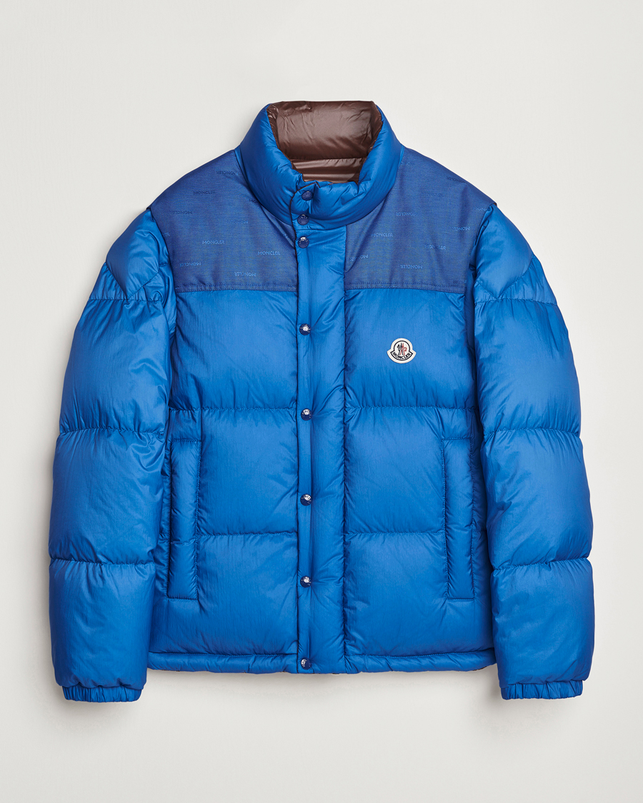 Moncler Verone Down Jacket Blue at CareOfCarl