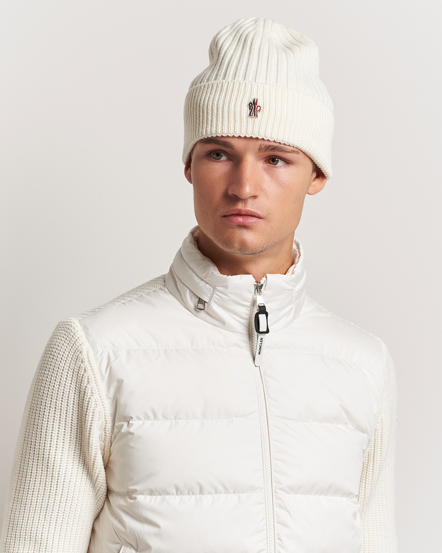 Men |  | Moncler Grenoble | Beretto Beanie Off White