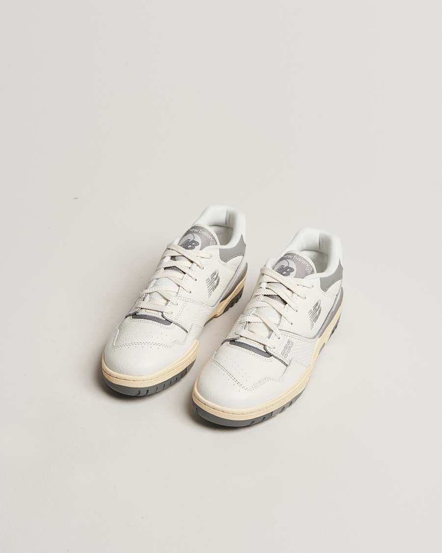 Men |  | New Balance | 550 Retro Tennis Sneakers White/Grey