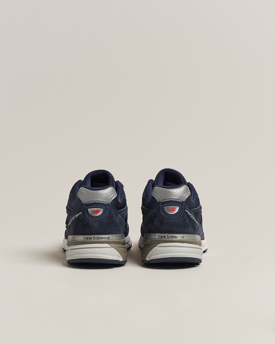 Men |  | New Balance Made In US & UK | New Balance Made in USA 990v4 Sneakers Navy