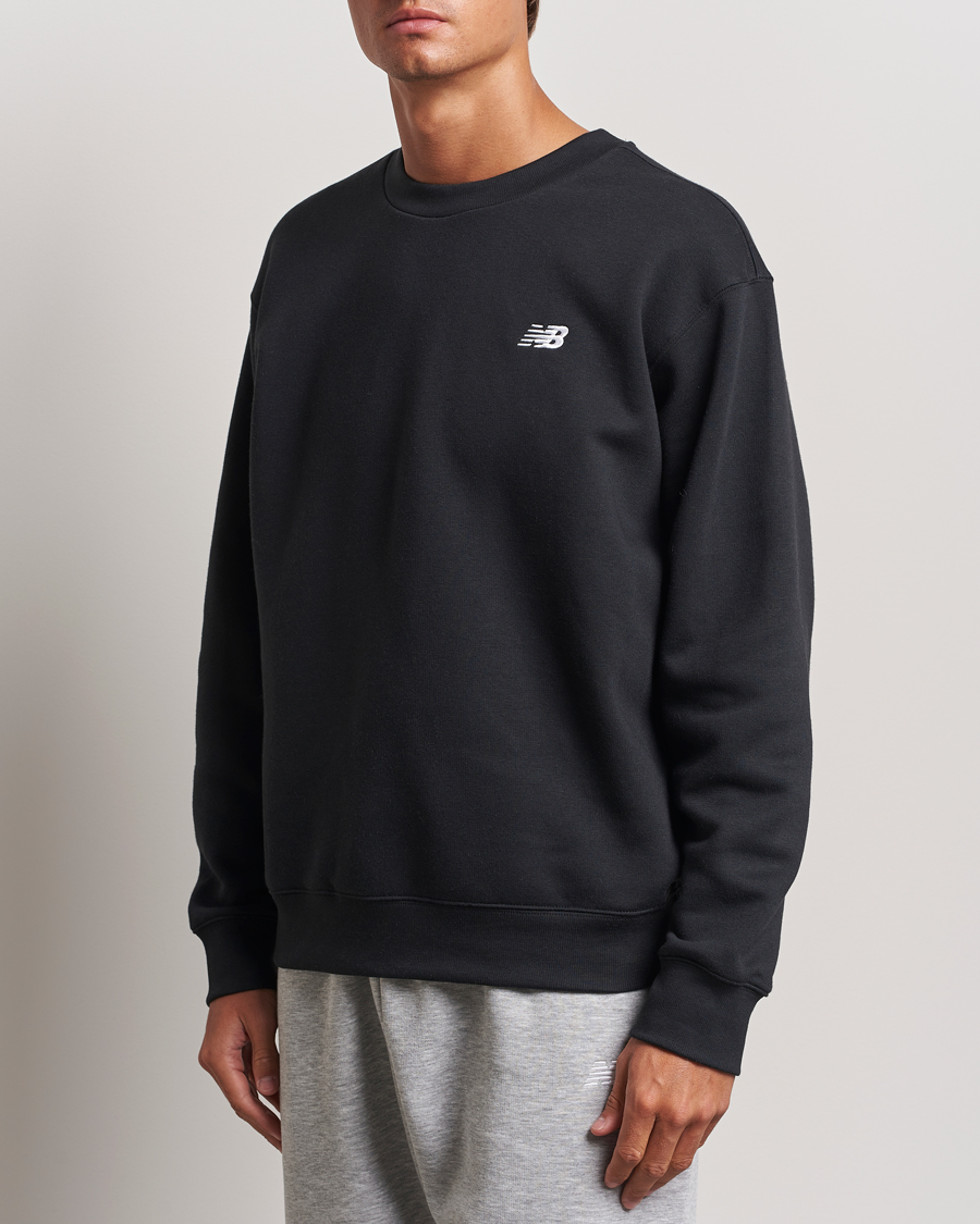 Men | Clothing | New Balance | Essentials Fleece Sweatshirt Black
