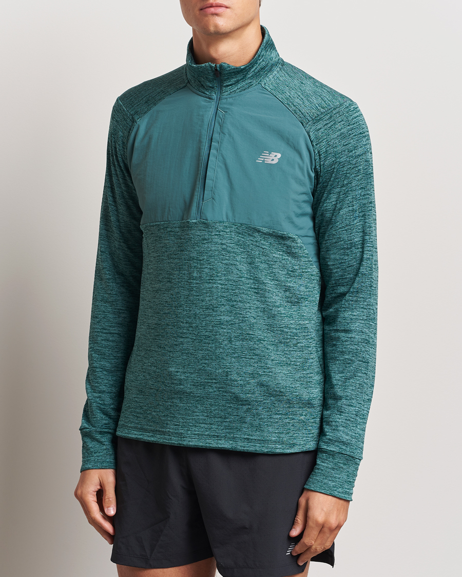 Men | What's new | New Balance Running | Heat Grid Half Zip New Spruce