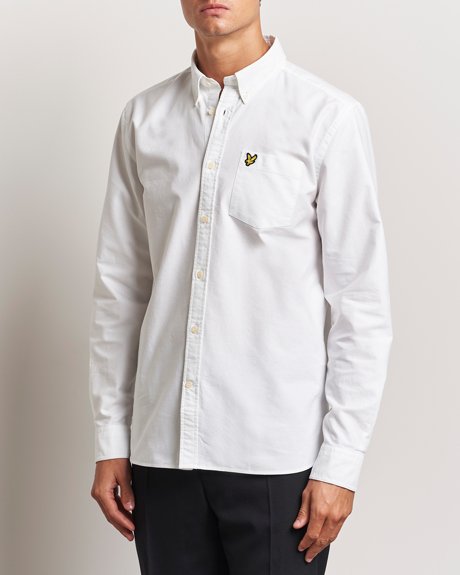 Men |  | Lyle & Scott | Lightweight Oxford Shirt White