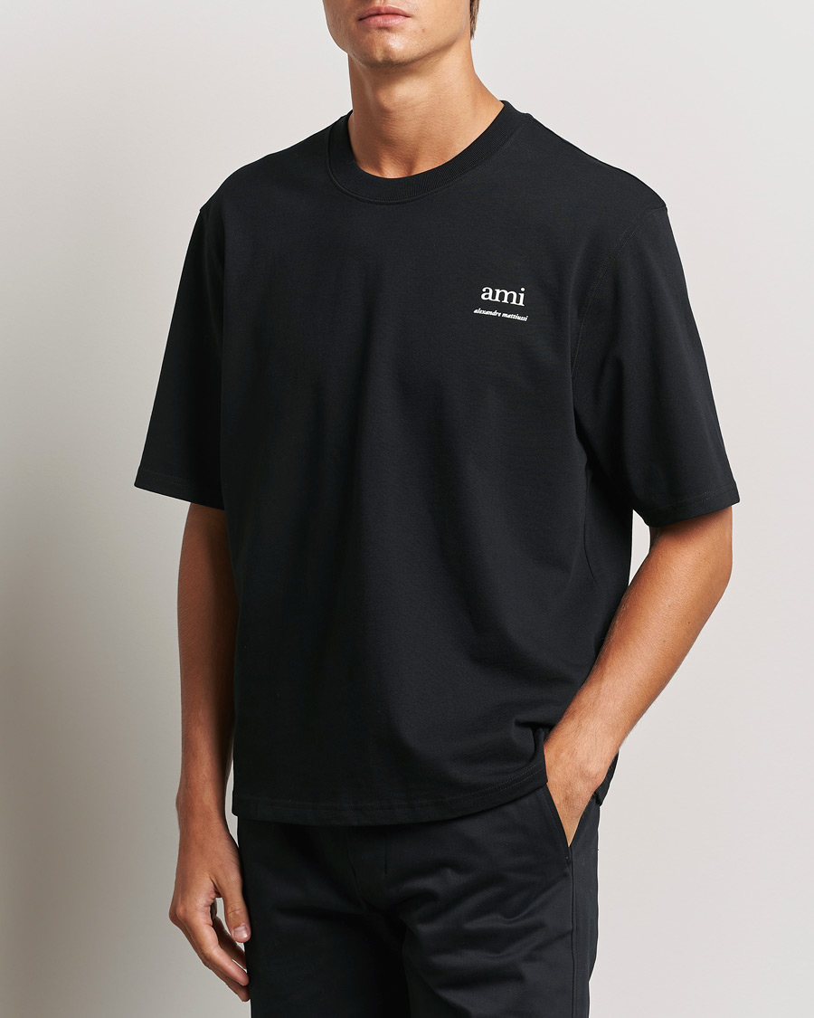 Men |  | AMI | Logo T-Shirt Black