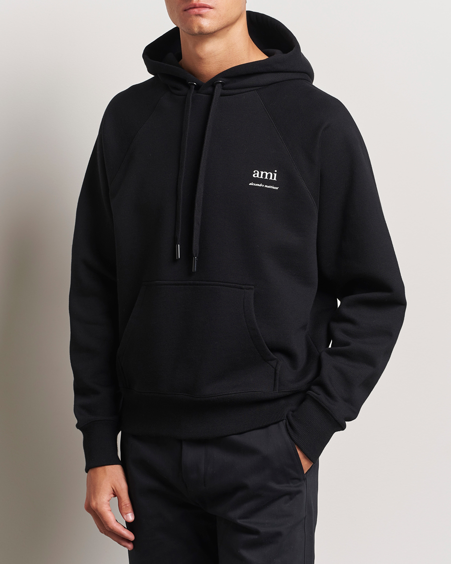 Men |  | AMI | Logo Hoodie Black