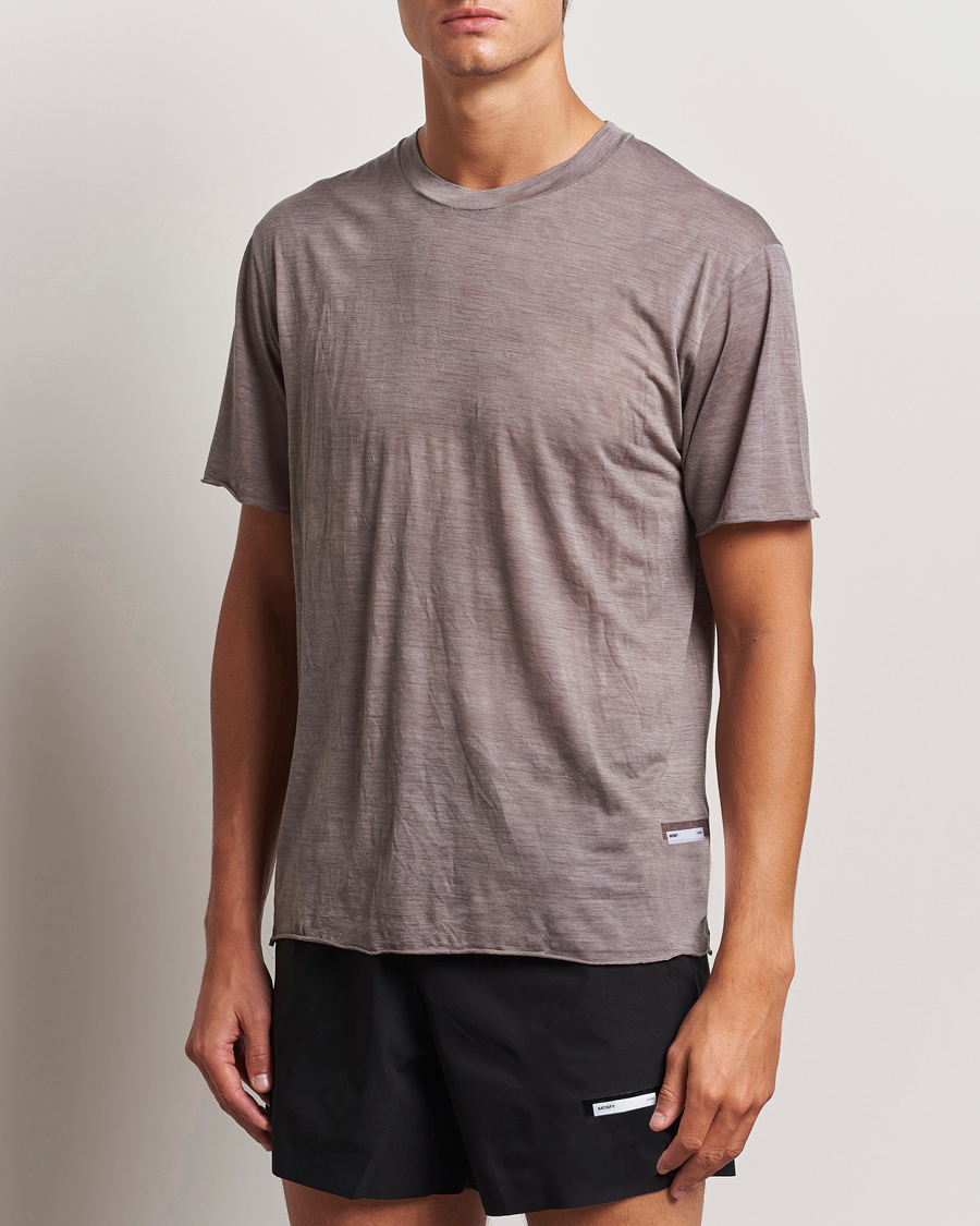 Men |  | Satisfy | CloudMerino T-Shirt Sun Bleached Fallen Rock