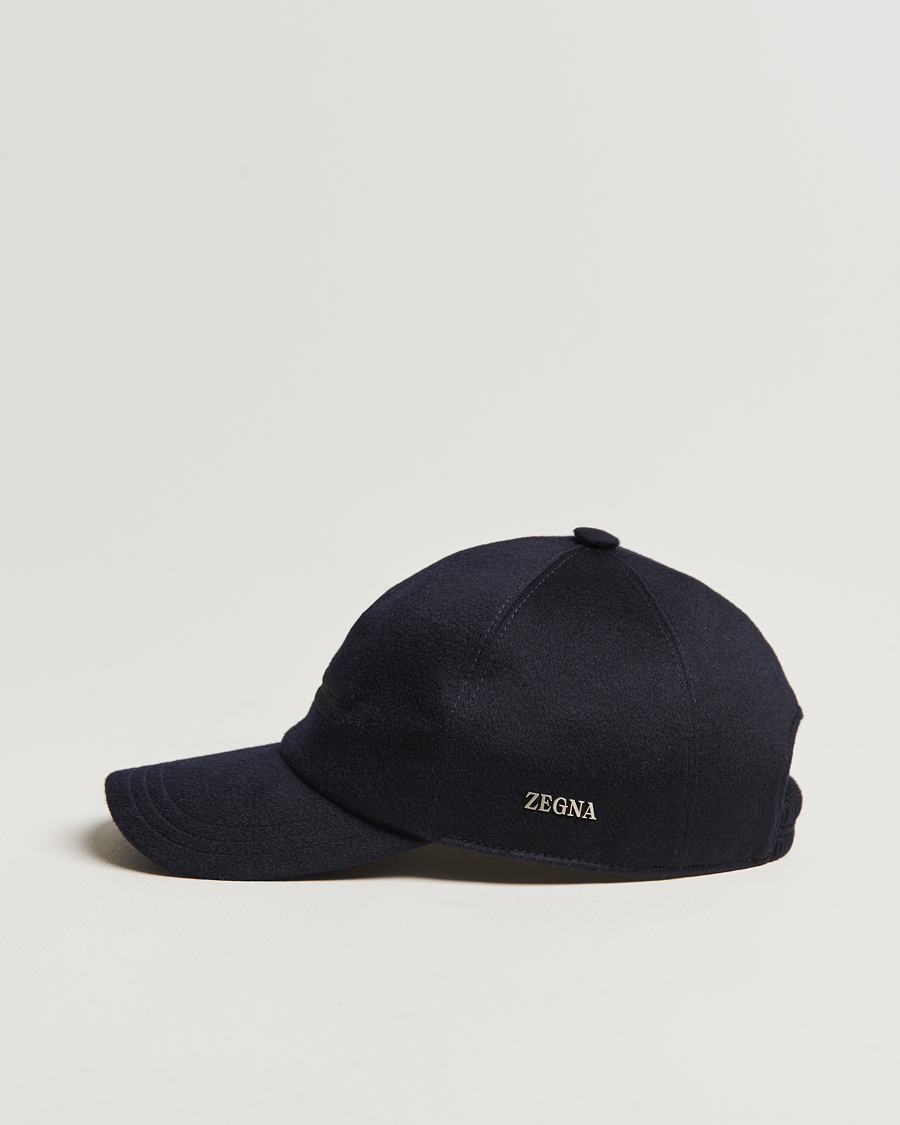 Men |  | Zegna | Cashmere Baseball Cap Navy