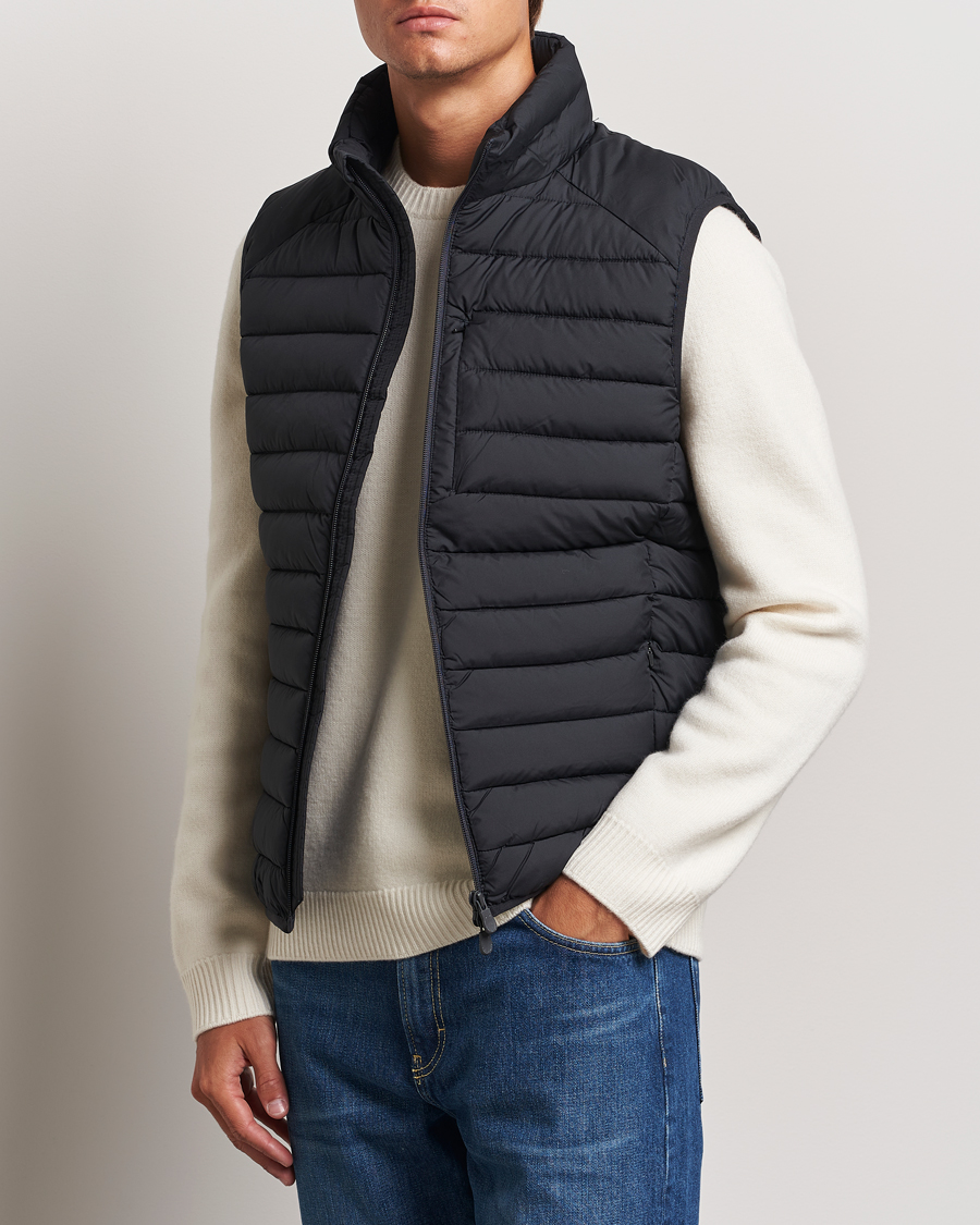 Men |  | Save The Duck | Rhus Matt Lightweight Vest Blue Black