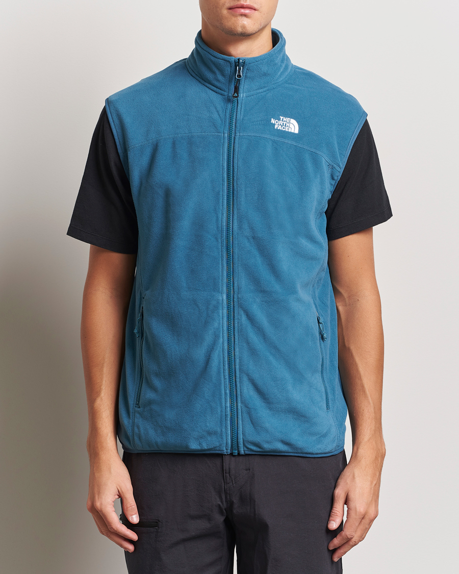 Men |  | The North Face | 100 Glacier Fleece Vest Midnight Petrol