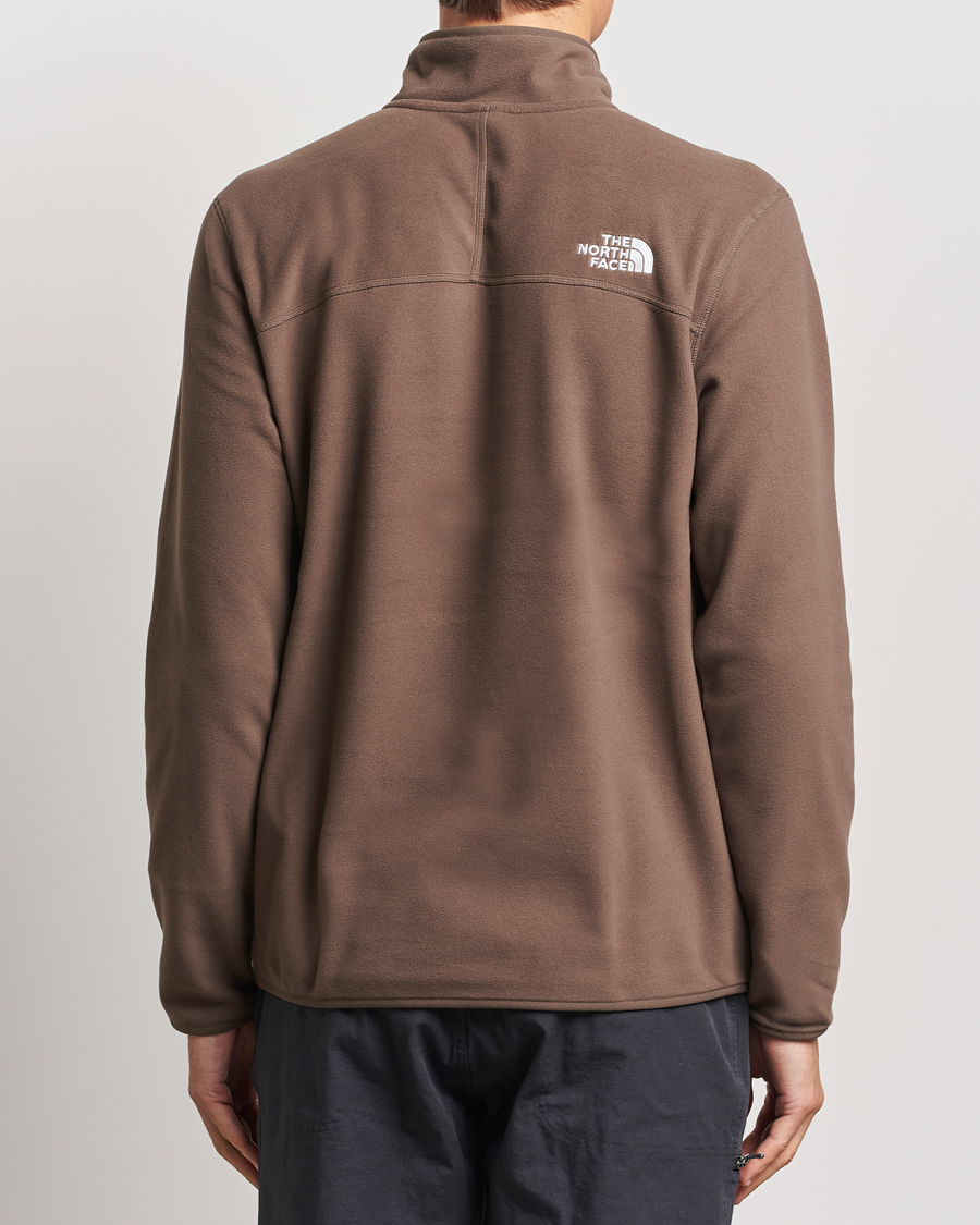 The North Face good Fleece 1/4 Zip Pullover Brown Size M