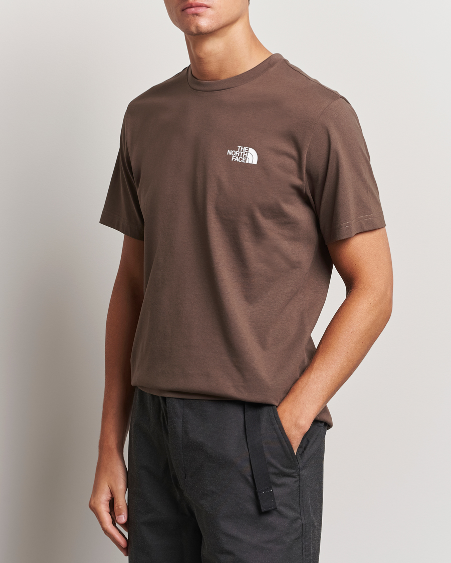 Men |  | The North Face | Simple Dome Tee Dark Brown