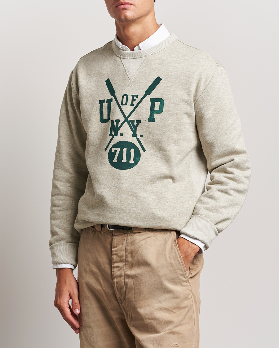 Men |  | Polo Ralph Lauren | Crew Neck Sweatshirt Light Vintage Heather
