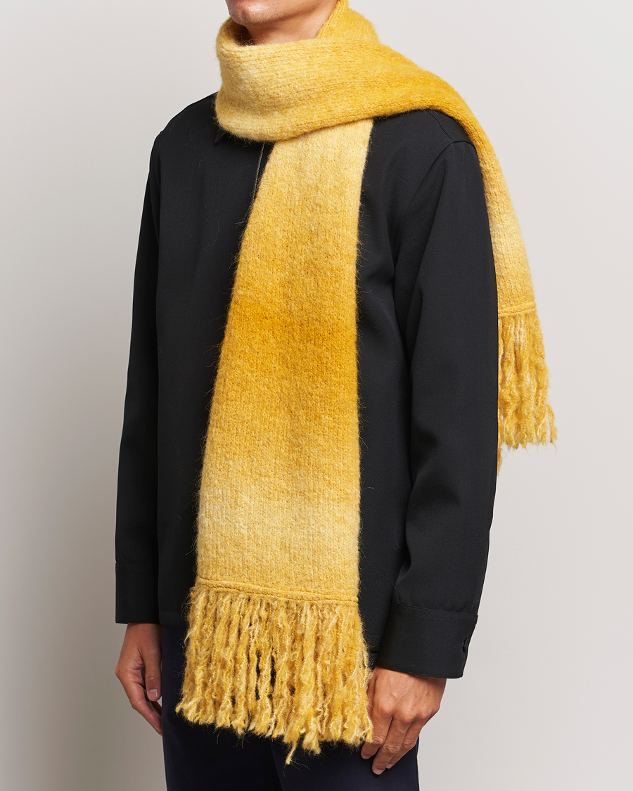 Men |  | Sunflower | Ombre Wool Scarf Yellow