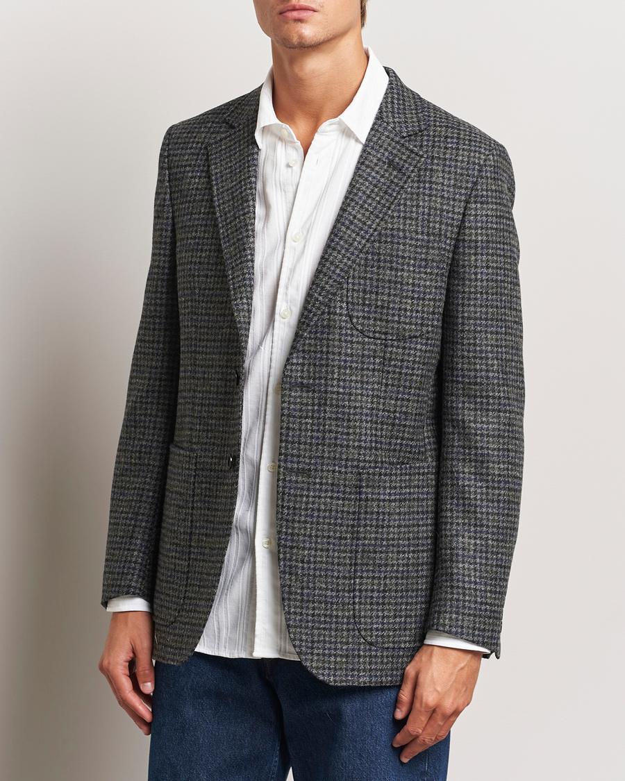 Men |  | Sunflower | Tweed Blazer Grey Check