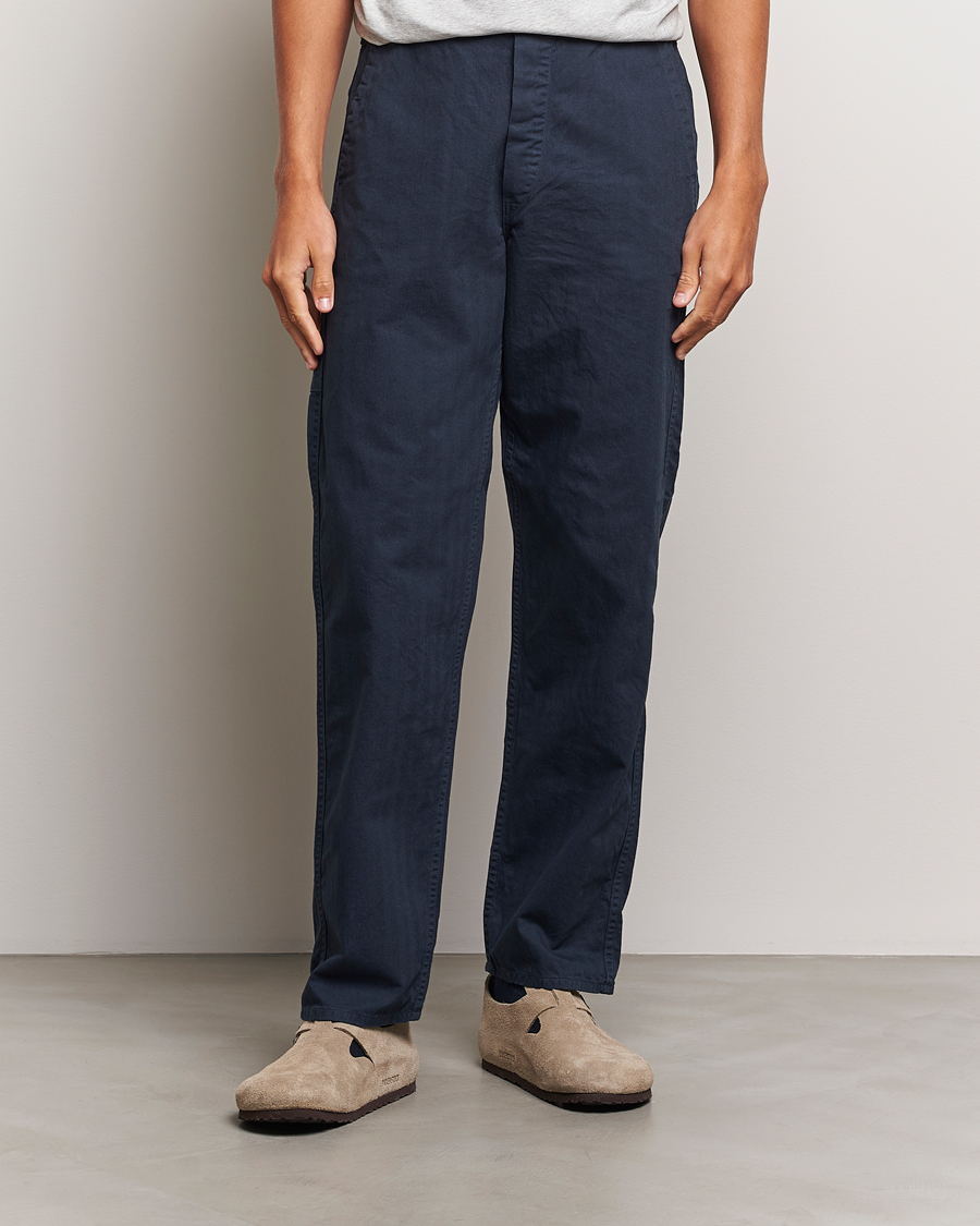 Men |  | orSlow | French Work Pants Navy