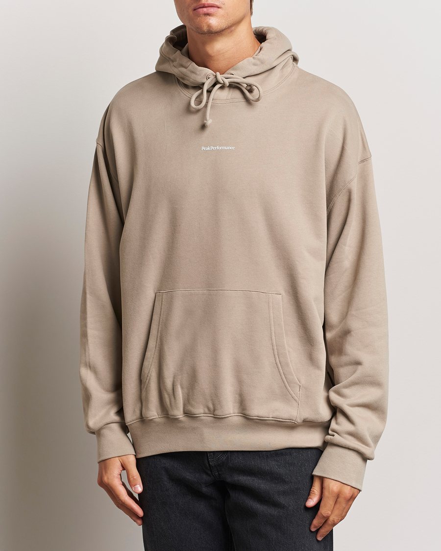 Men |  | Peak Performance | Original Terry Hoodie Avid Beige