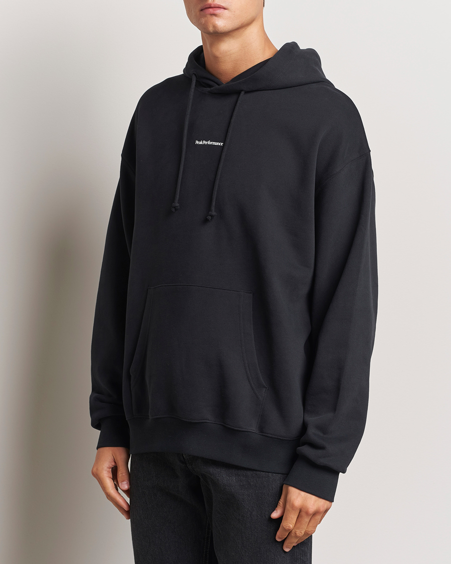 Men |  | Peak Performance | Original Terry Hoodie Black