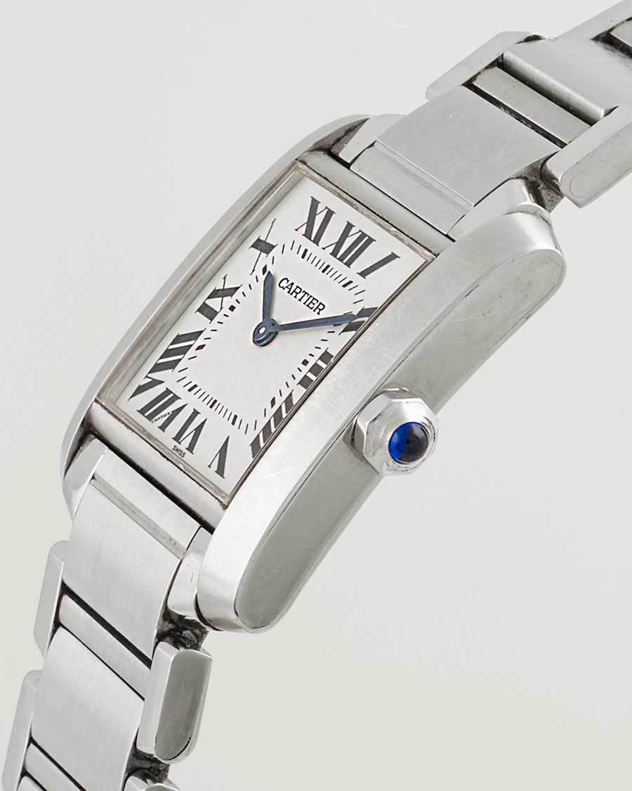 Men |  | Cartier Pre-Owned | Tank Française 2301 Silver