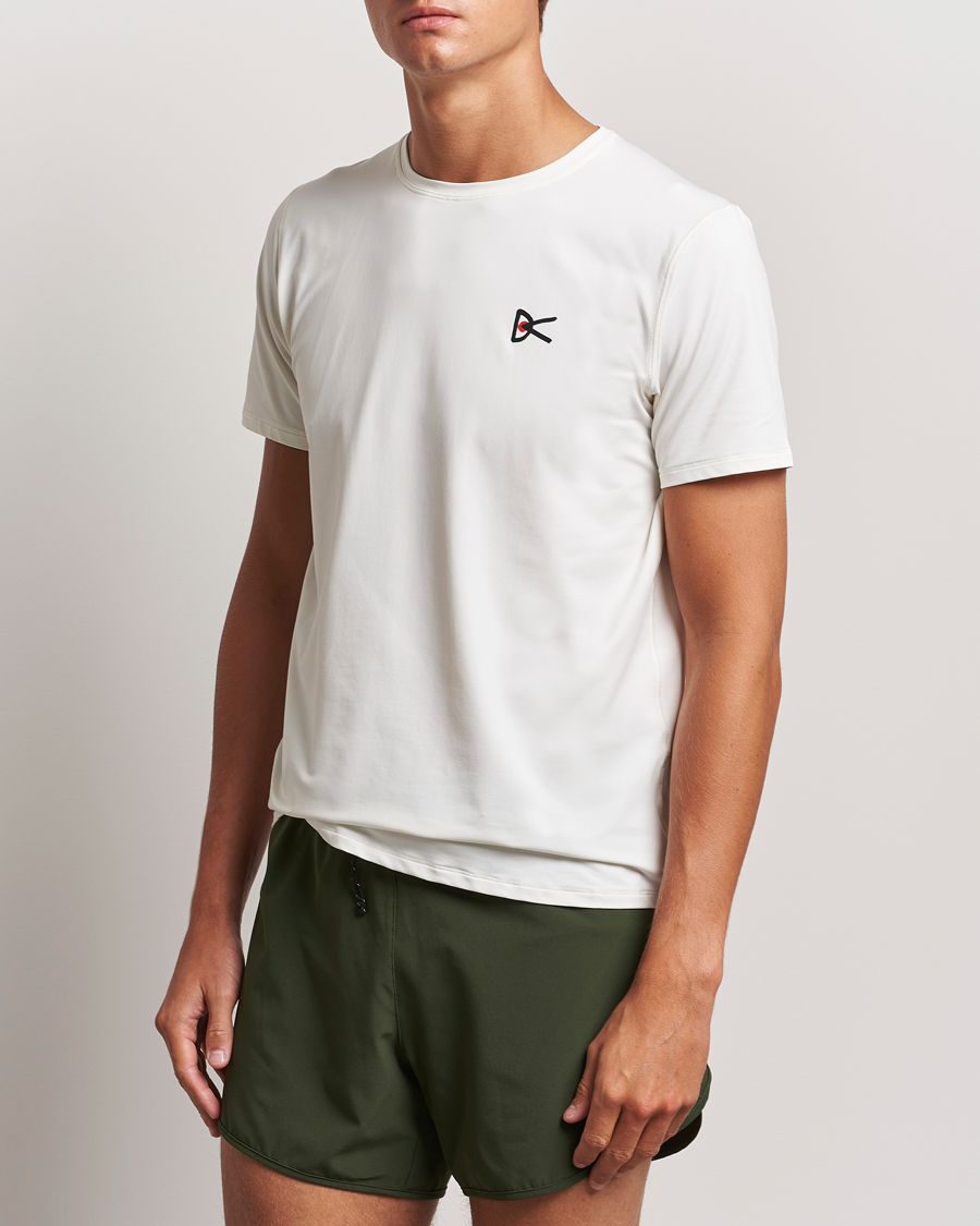 Men |  | District Vision | Lightweight Short Sleeve T-Shirt Lunar White