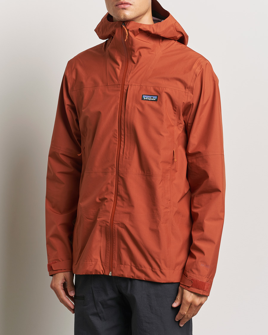 Men | Coats & Jackets | Patagonia | Boulder Fork Rain Jacket Burnished Red