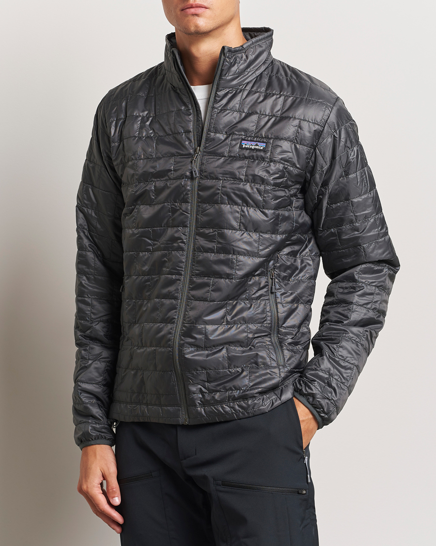 Patagonia men's nano puff forge grey online