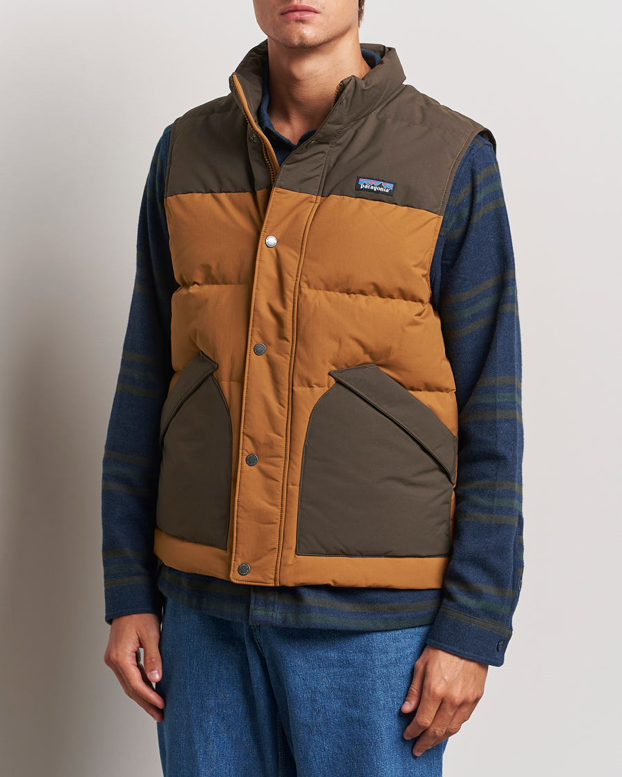 Men | Active | Patagonia | Downdrift Vest Brown