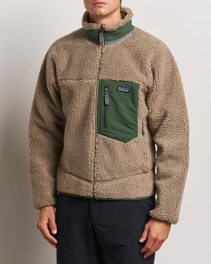 Men | Sweaters & Knitwear | Patagonia | Classic Retro-X Jacket Seabird Grey