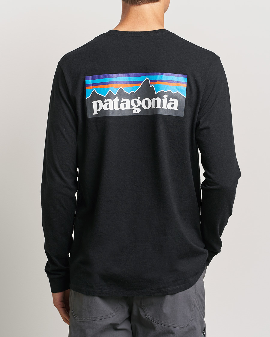 Men | Active | Patagonia | P-6 Logo Responsibiliti T-Shirt Black