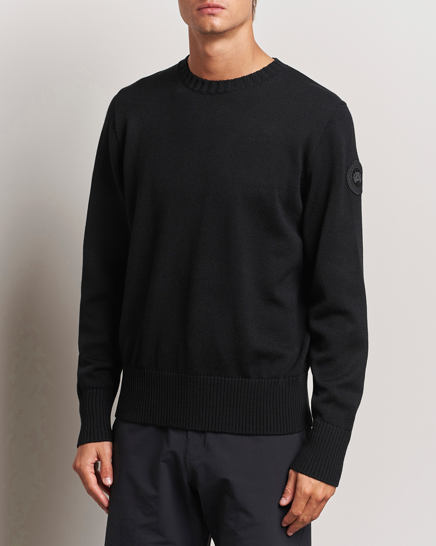 Men |  | Canada Goose Black Label | Canada Goose Rosseau Crew Neck Black