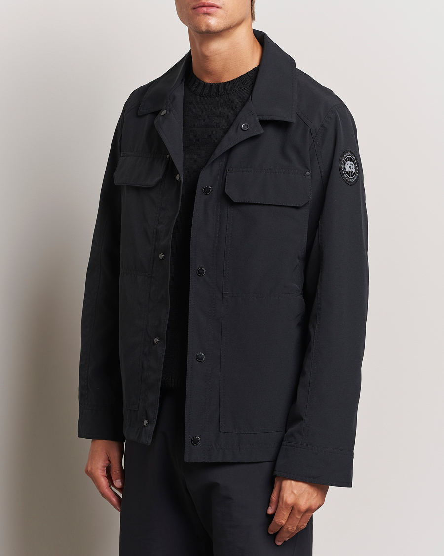 Men | Minimalistic jackets | Canada Goose Black Label | Burnaby Chore Jacket Black