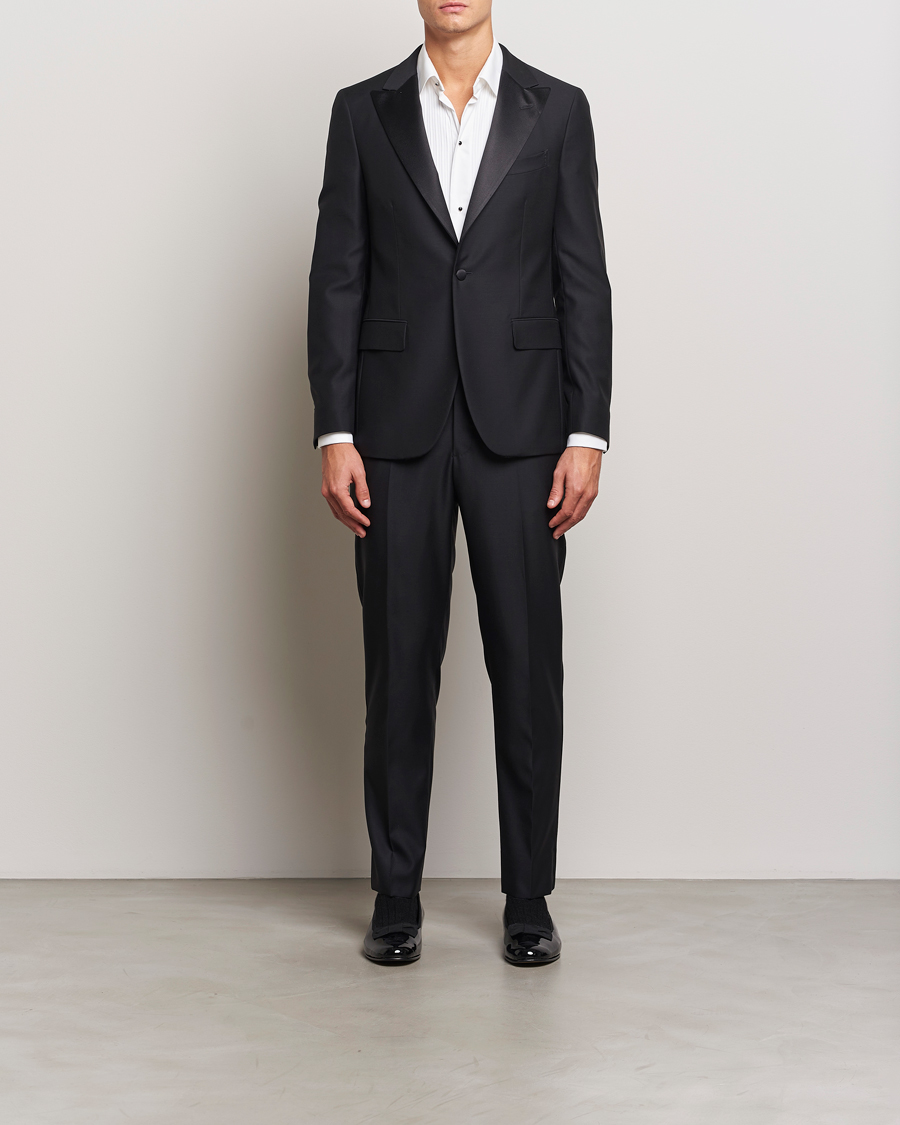 Men |  | Boglioli | Milano Single Breasted Tuxedo Black