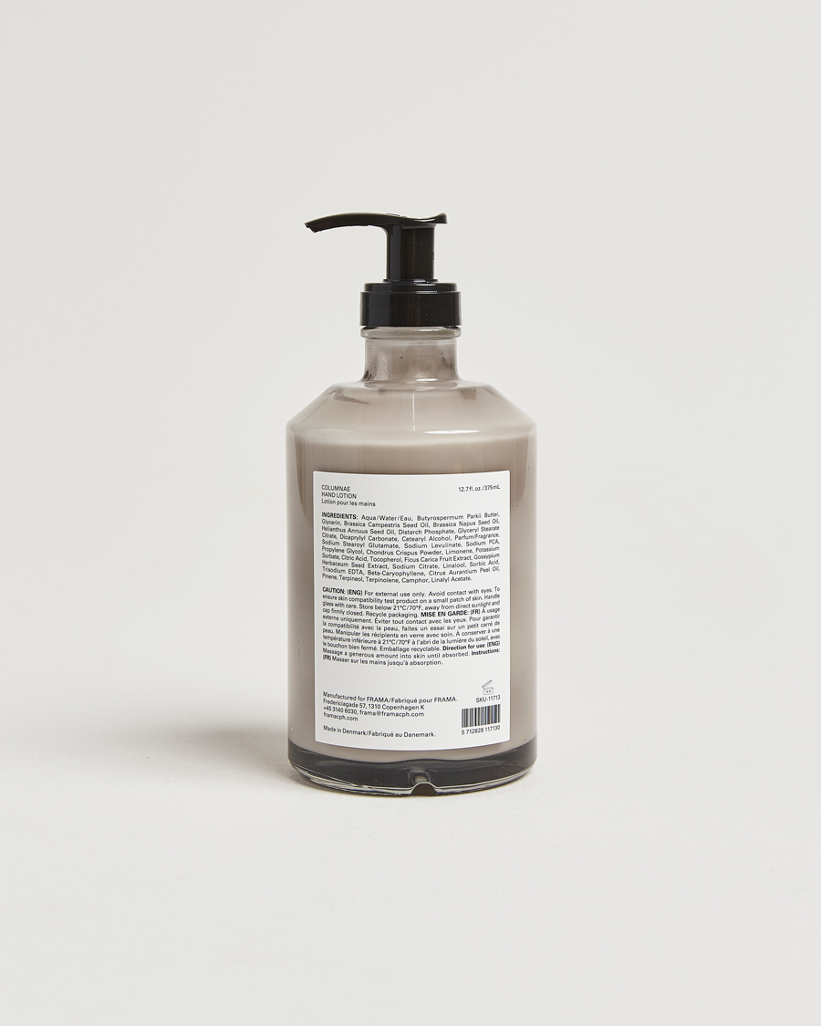 Men |  | Frama | Columnae Hand Lotion 375ml 