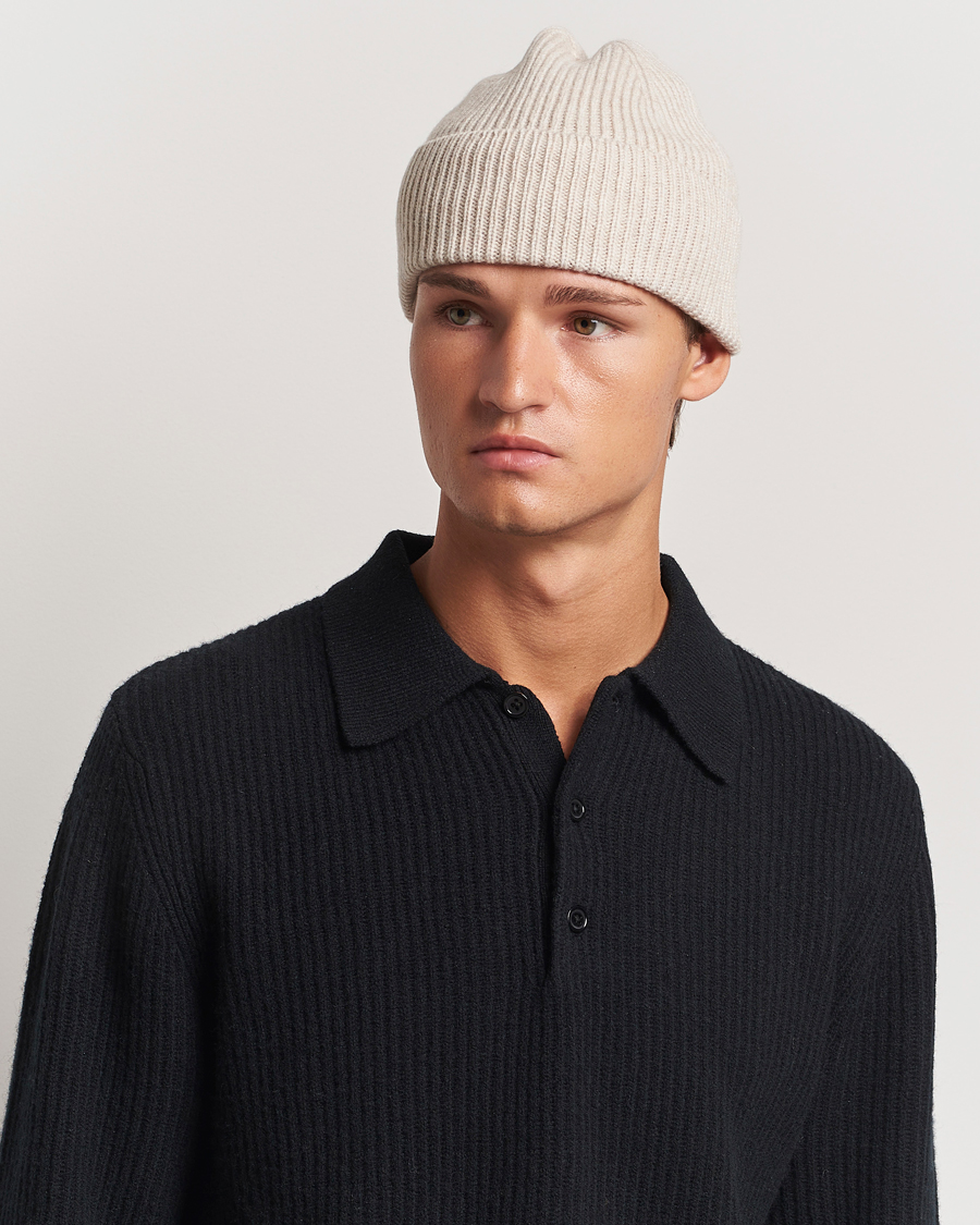 Men |  | Colorful Standard | Merino Wool Beanie Ivory White