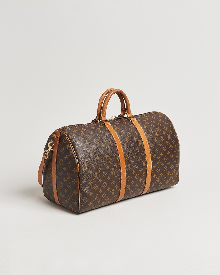 Men |  | Louis Vuitton Pre-Owned | Keepall Bandoulière 50 Monogram