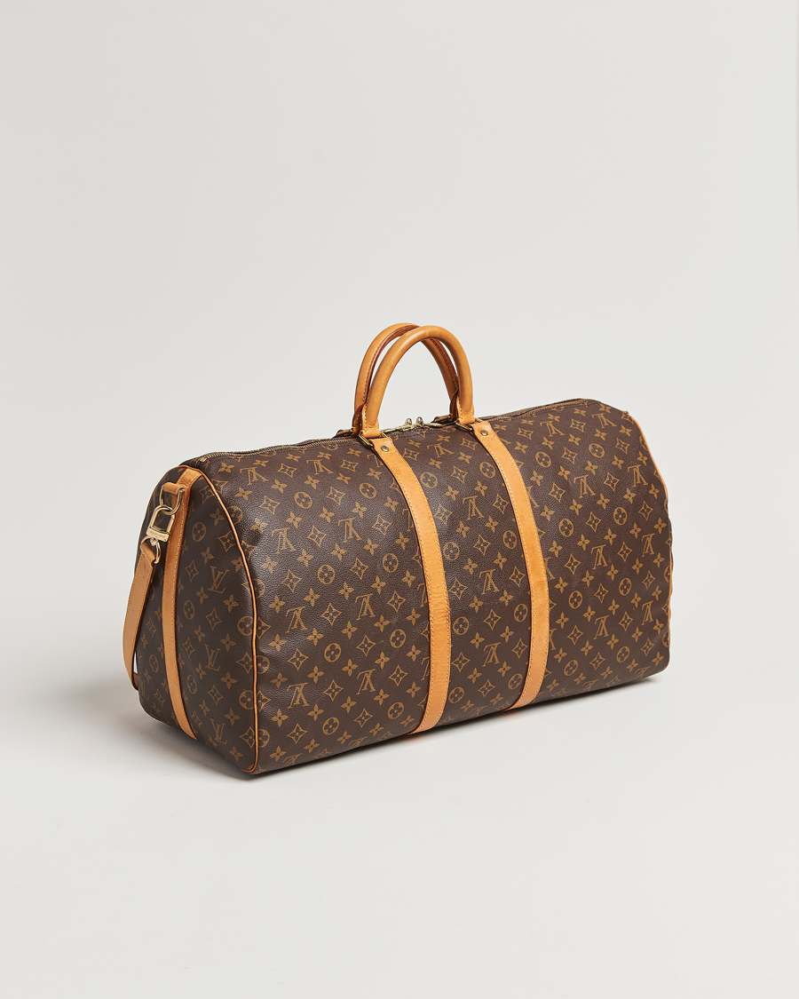 Men |  | Louis Vuitton Pre-Owned | Keepall Bandoulière 55 Monogram 