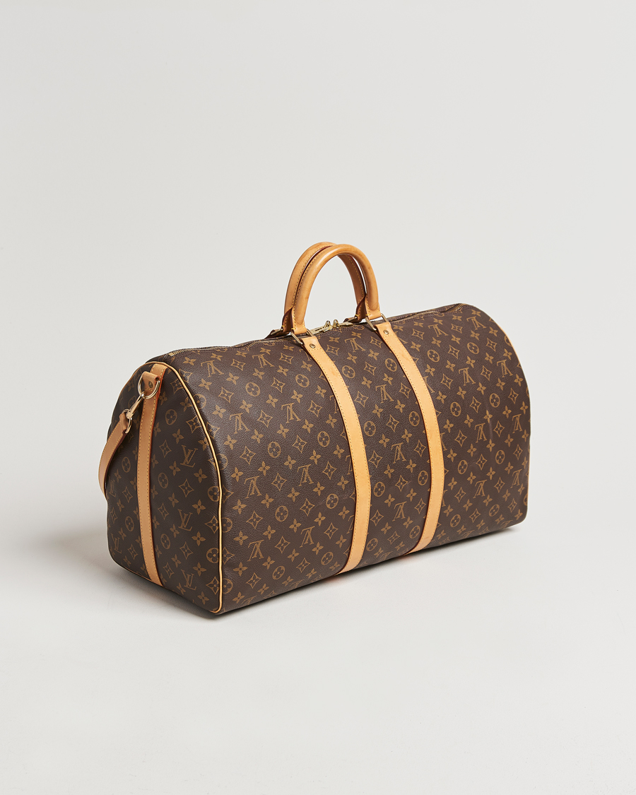 Men |  | Louis Vuitton Pre-Owned | Keepall Bandoulière 55 Monogram 