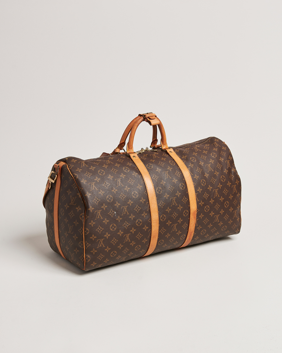 Men |  | Louis Vuitton Pre-Owned | Keepall Bandoulière 55 Monogram 