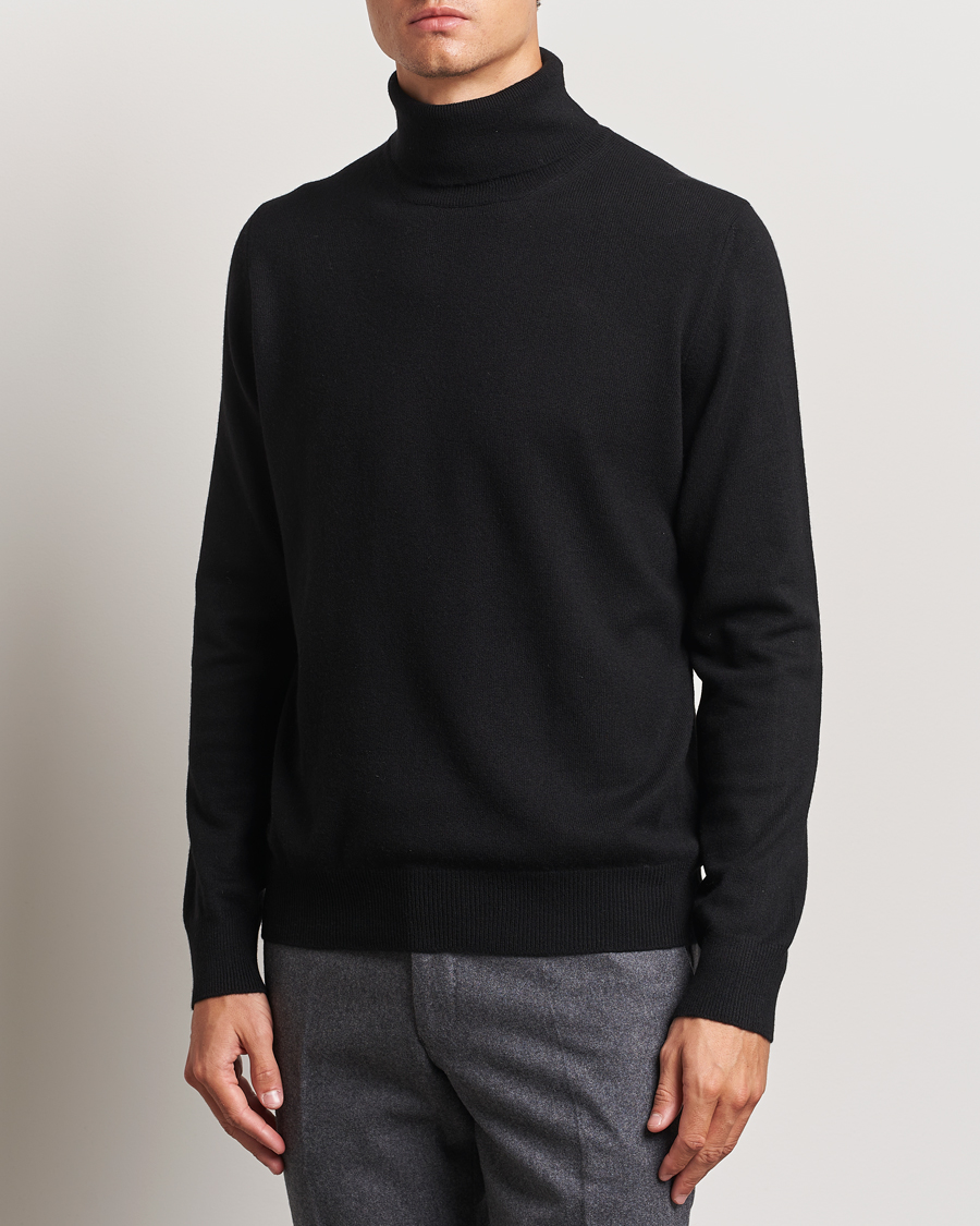 Men |  | Gran Sasso | Wool/Cashmere Rollneck Black