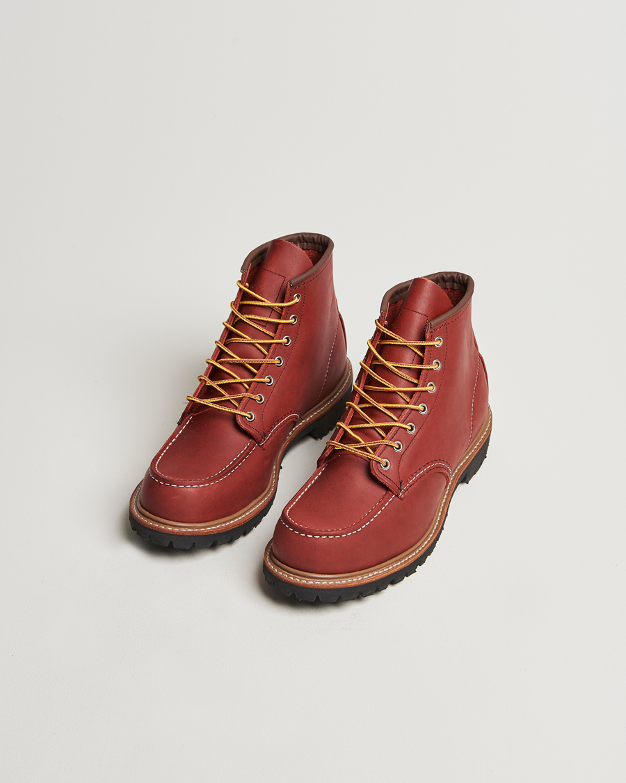 Men |  | Red Wing Shoes | Norway Moc Toe Boot Oro Russet Portage