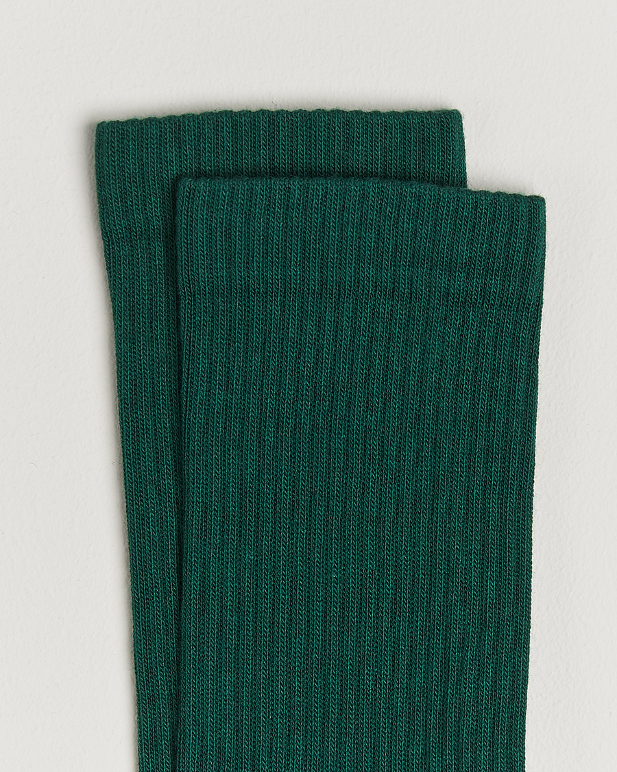 Men |  | Sweyd | Crew Cotton Socks Green