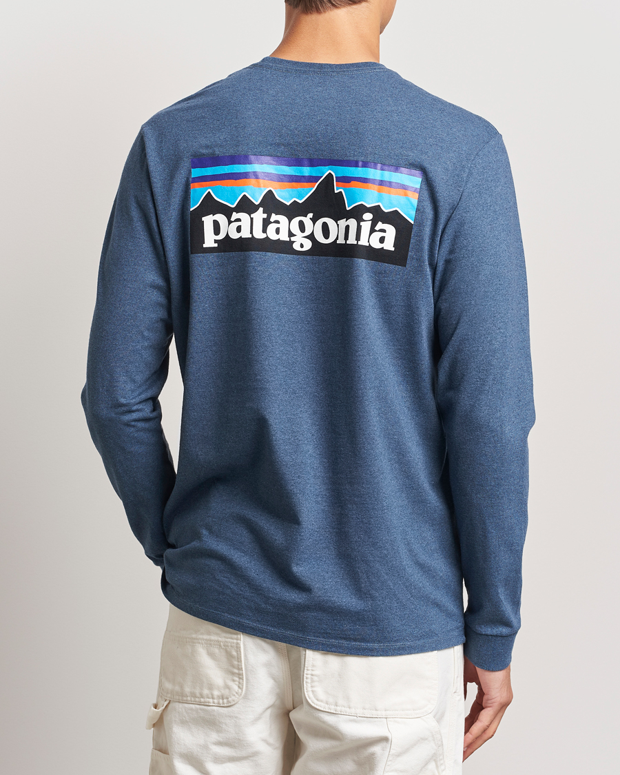 Men | Active | Patagonia | P-6 Logo Responsibiliti T-Shirt Utility Blue