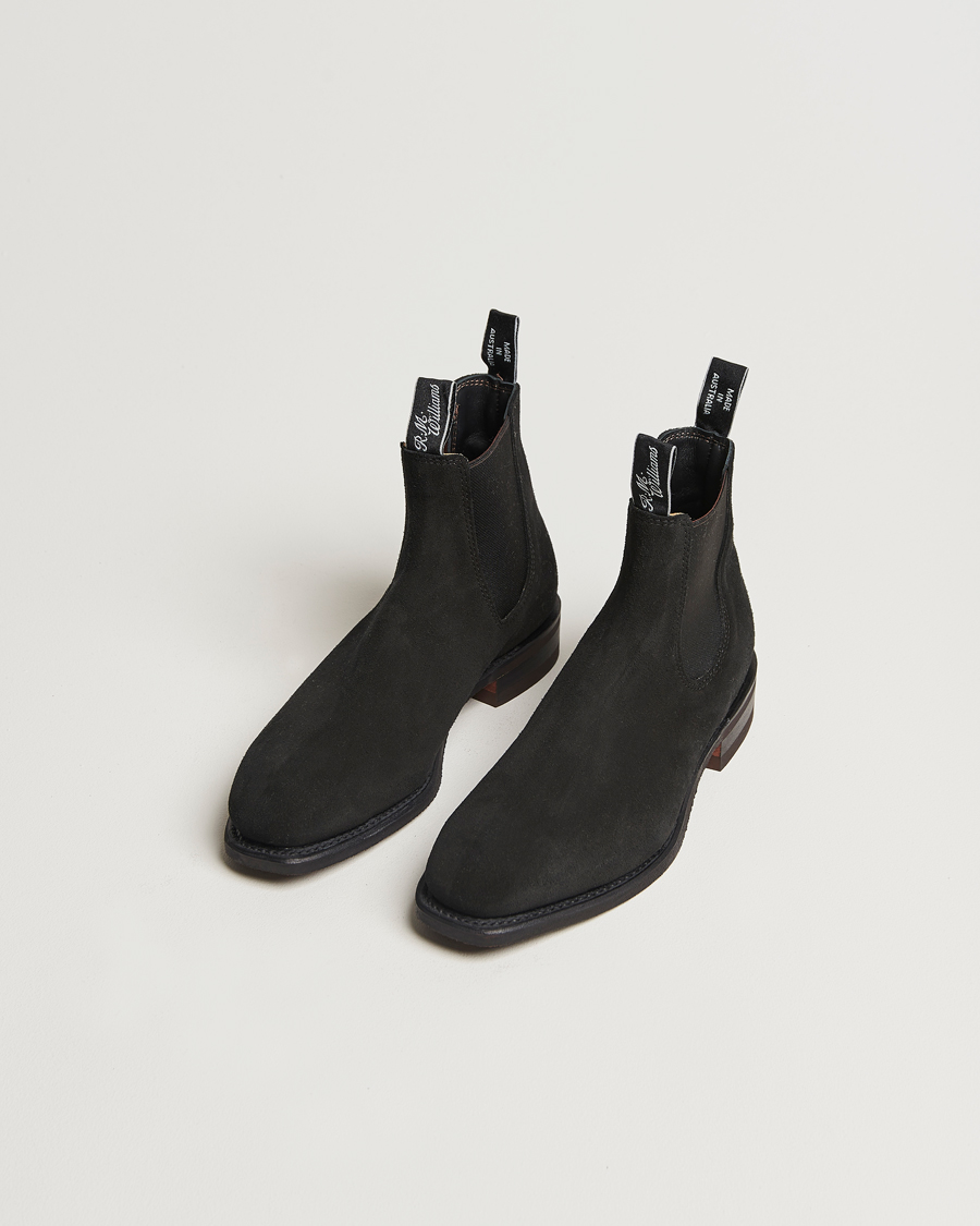 Men |  | R.M.Williams | Comfort Craftsman G Boot Black Suede