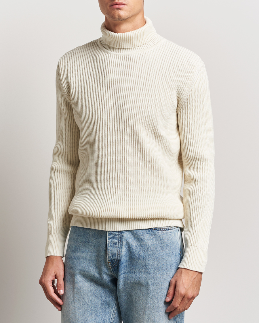 Men |  | S.N.S. Herning | Fender Wool Rollneck Sweater Natural White